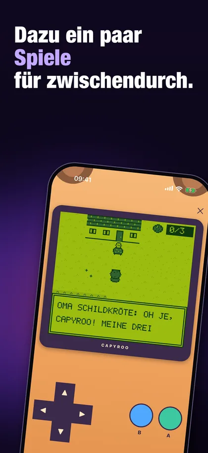 Capyroo World: ein Retro-Abenteuer mit Oma Schildkröte